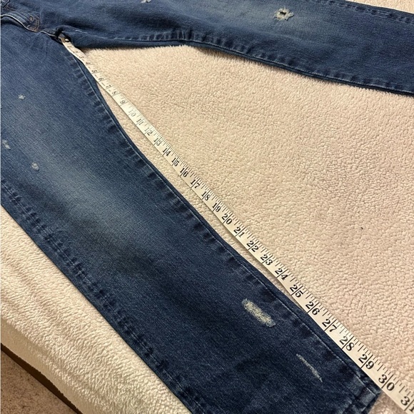 Levi’s LVC Vintage 505-0217 Selvedge Jeans Distressed Summer of Love 1967 - Picture 11 of 16